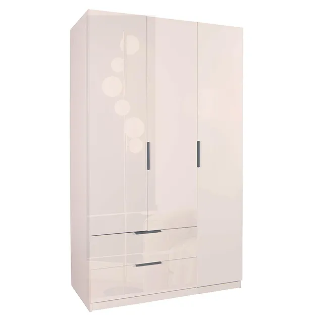 Composad Macchiato Storage 3 Ante 2 Cassetti armadio grigio