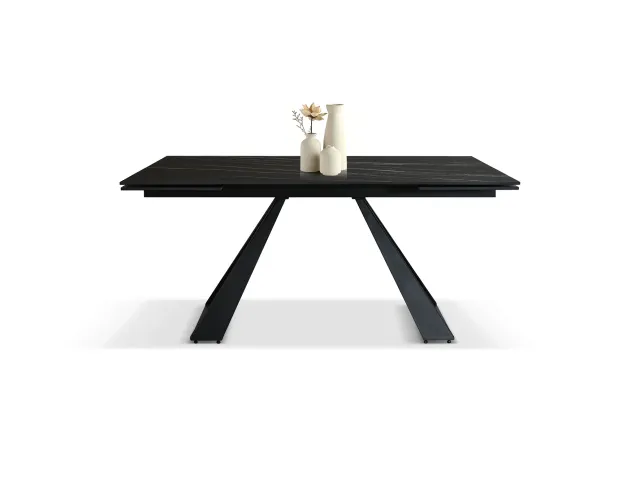 Epocantica Adriano 160-240 Tavolo Allungabile Ceramica Nero