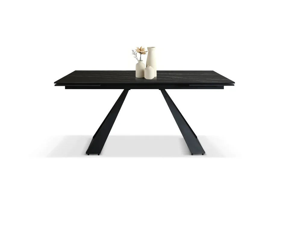 Epocantica Adriano 160-240 Tavolo Allungabile Ceramica Nero