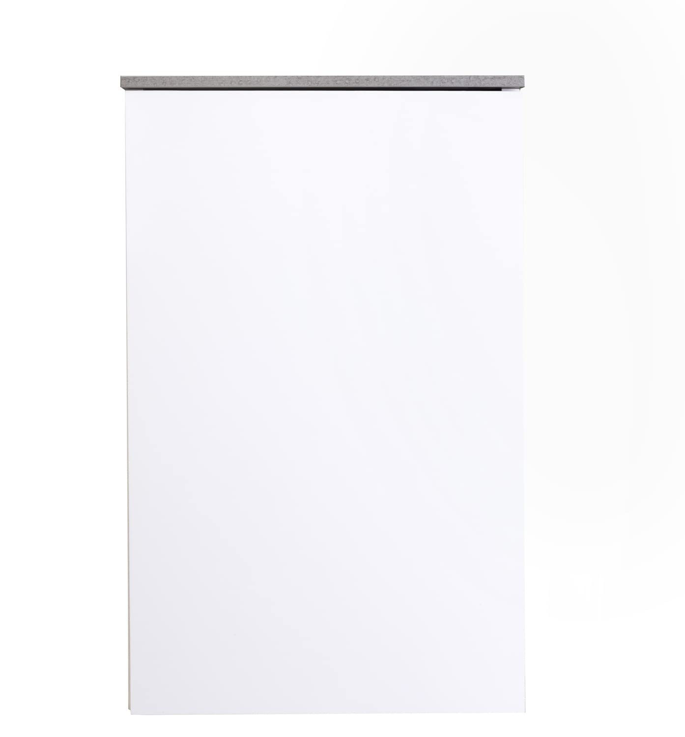 Composad Galaverna Pensile Bagno 40x65x22 Cemento Bianco