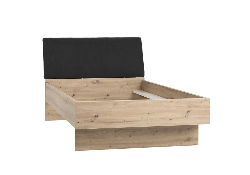 Composad Velata Letto Una Piazza e Mezza Rovere Mielato Imbottito