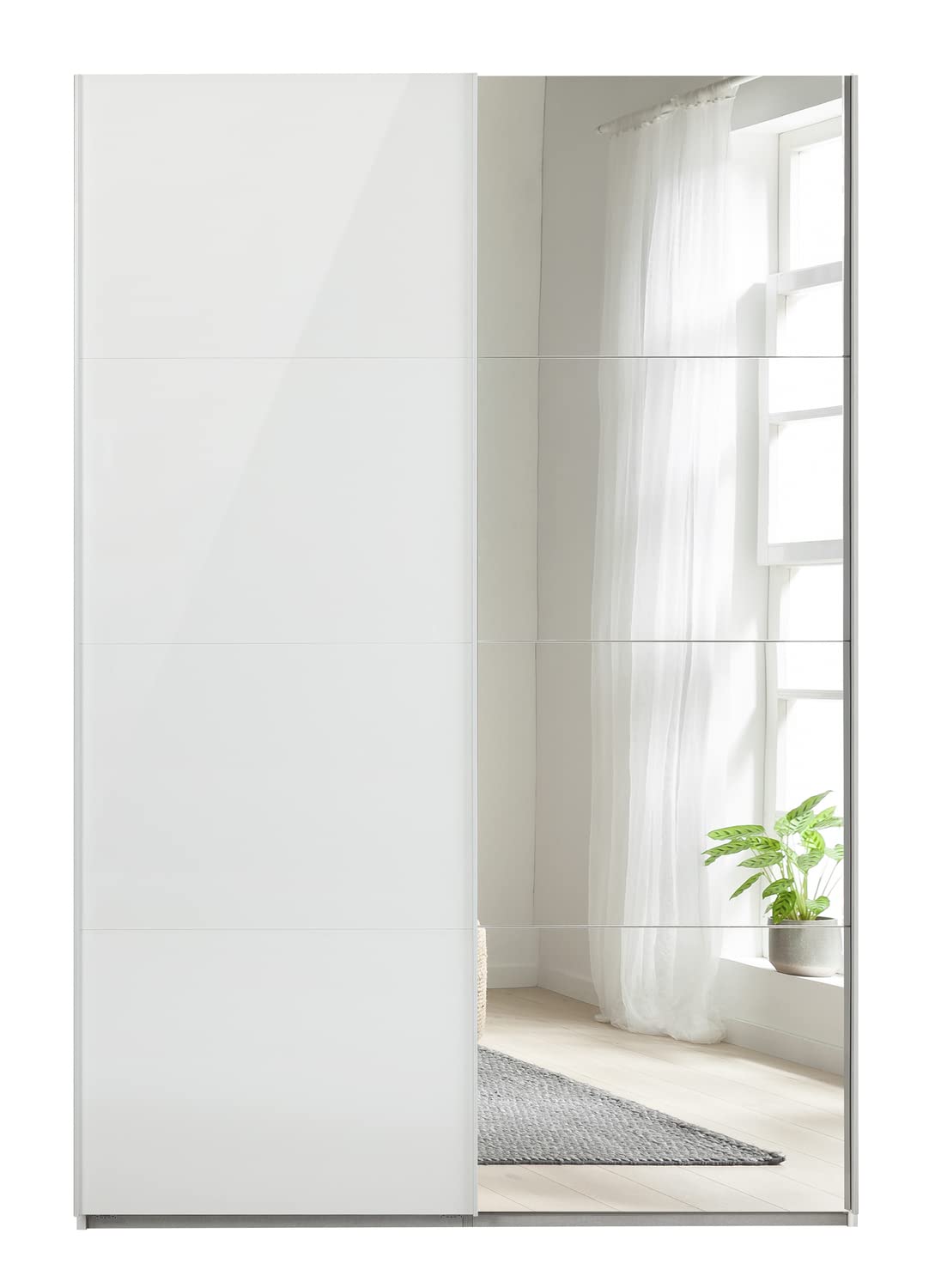 Composad Systema armadio 2 ante scorrevoli 150 cm bianco