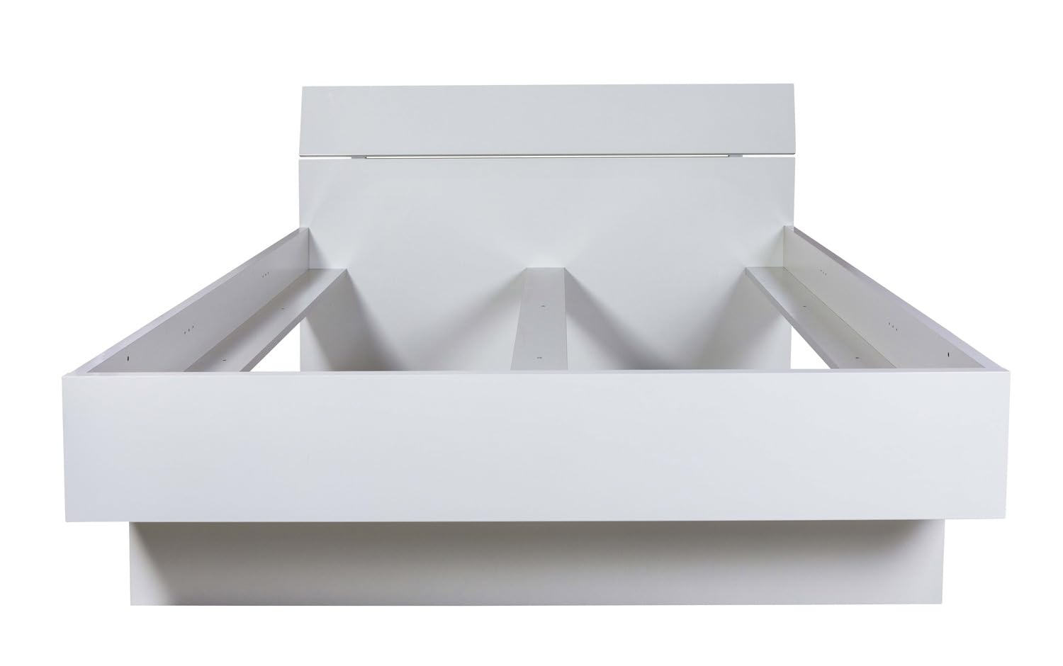 Composad Letto Francese 140x190 Bianco Laccato 145 cm
