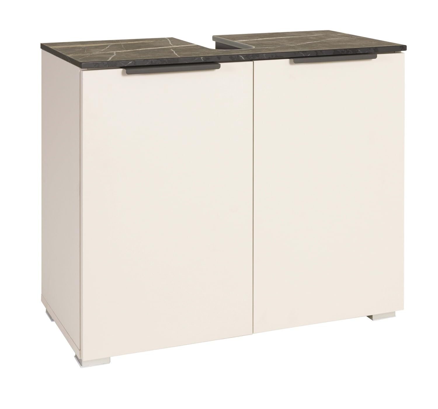 Composad Promessa Base Lavabo 2 Ante 70 cm Grigio Marmo