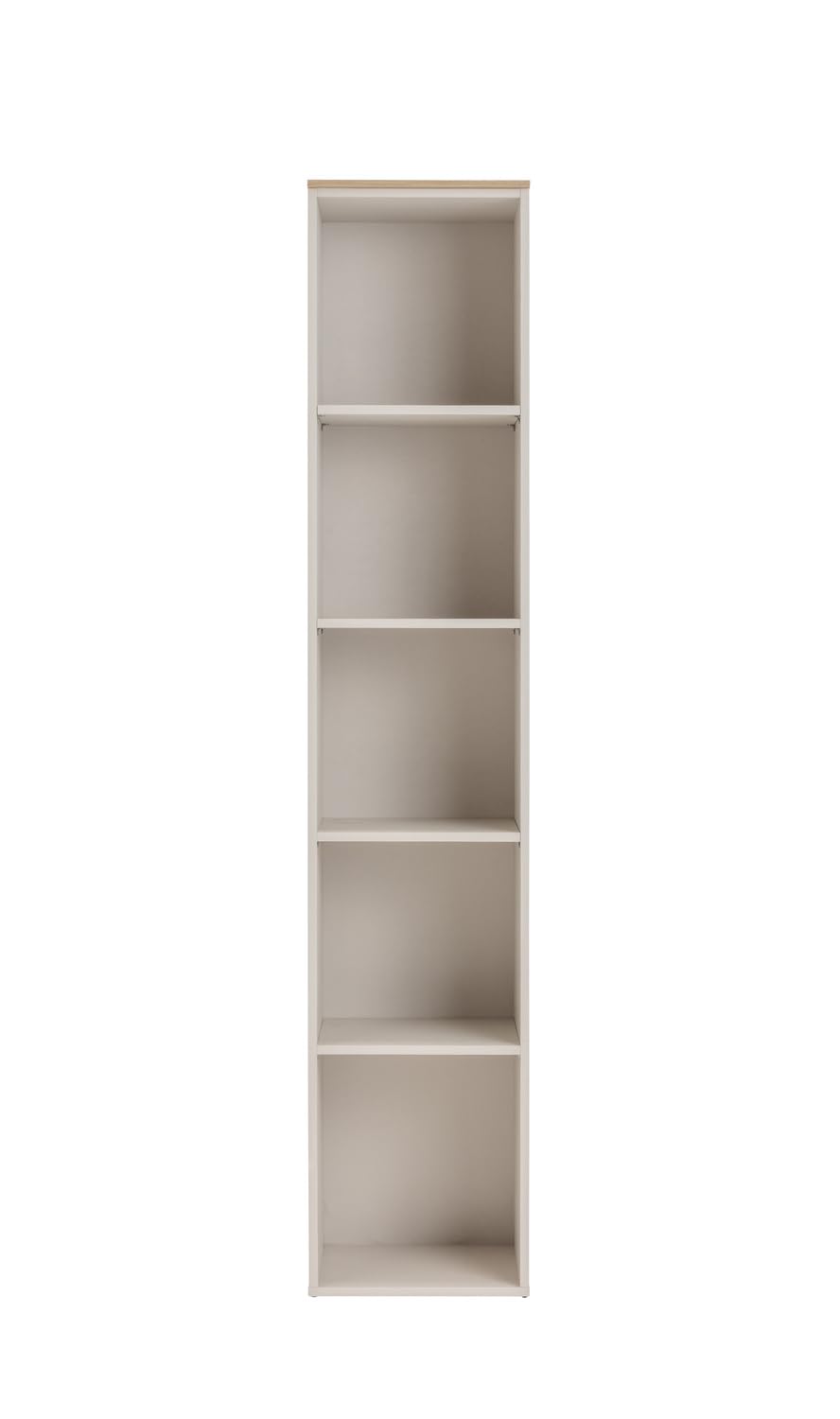 Composad Pronto libreria 5 ripiani grigio cashmere rovere mielato