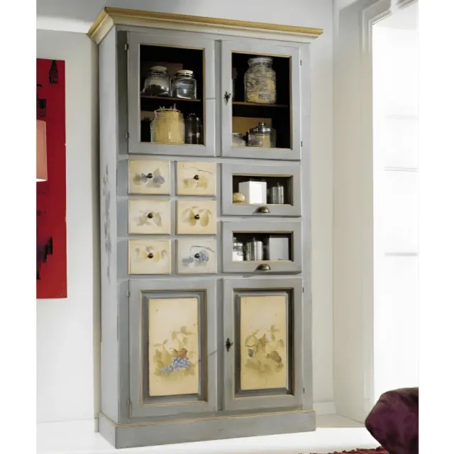 Epocantica dispensa alta grigio avorio legno
