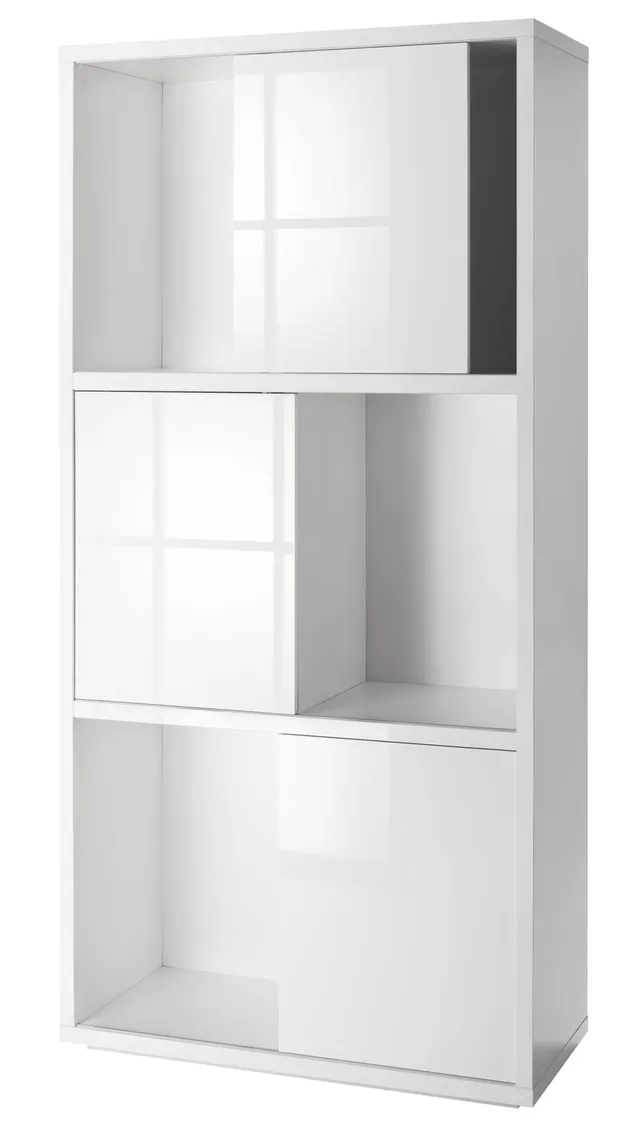 Composad Privilegio Libreria Alta 3 Ante Scorrevoli Bianco