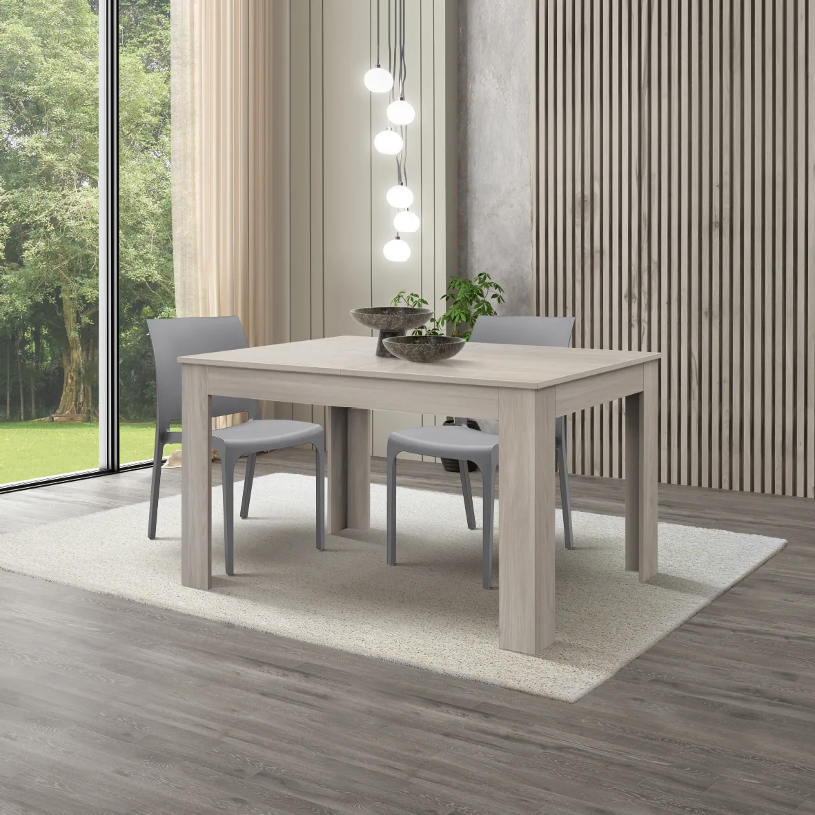 Epocantica Blandine Olmo Tavolo Allungabile 120-170 cm 8 Posti