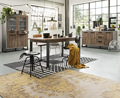Composad Lafabrica Set 3 Mobili Tavolo 10 Posti Rovere Cemento