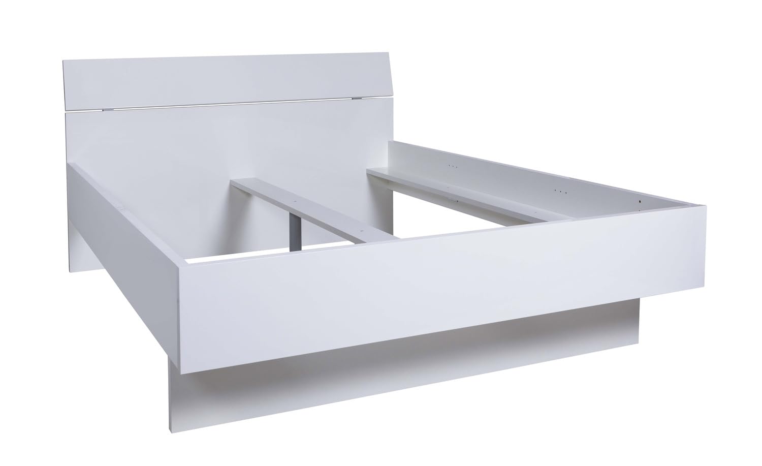 Composad Letto Francese 140x190 Bianco Laccato 145 cm