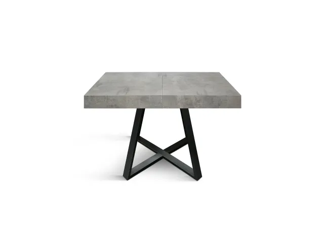 Epocantica Mimi 95-145 tavolo allungabile grigio cemento