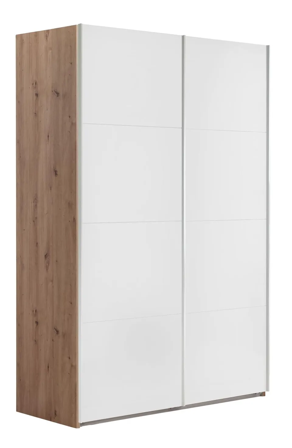 Composad Systema 150x223x67 armadio 2 ante scorrevoli rovere bianco