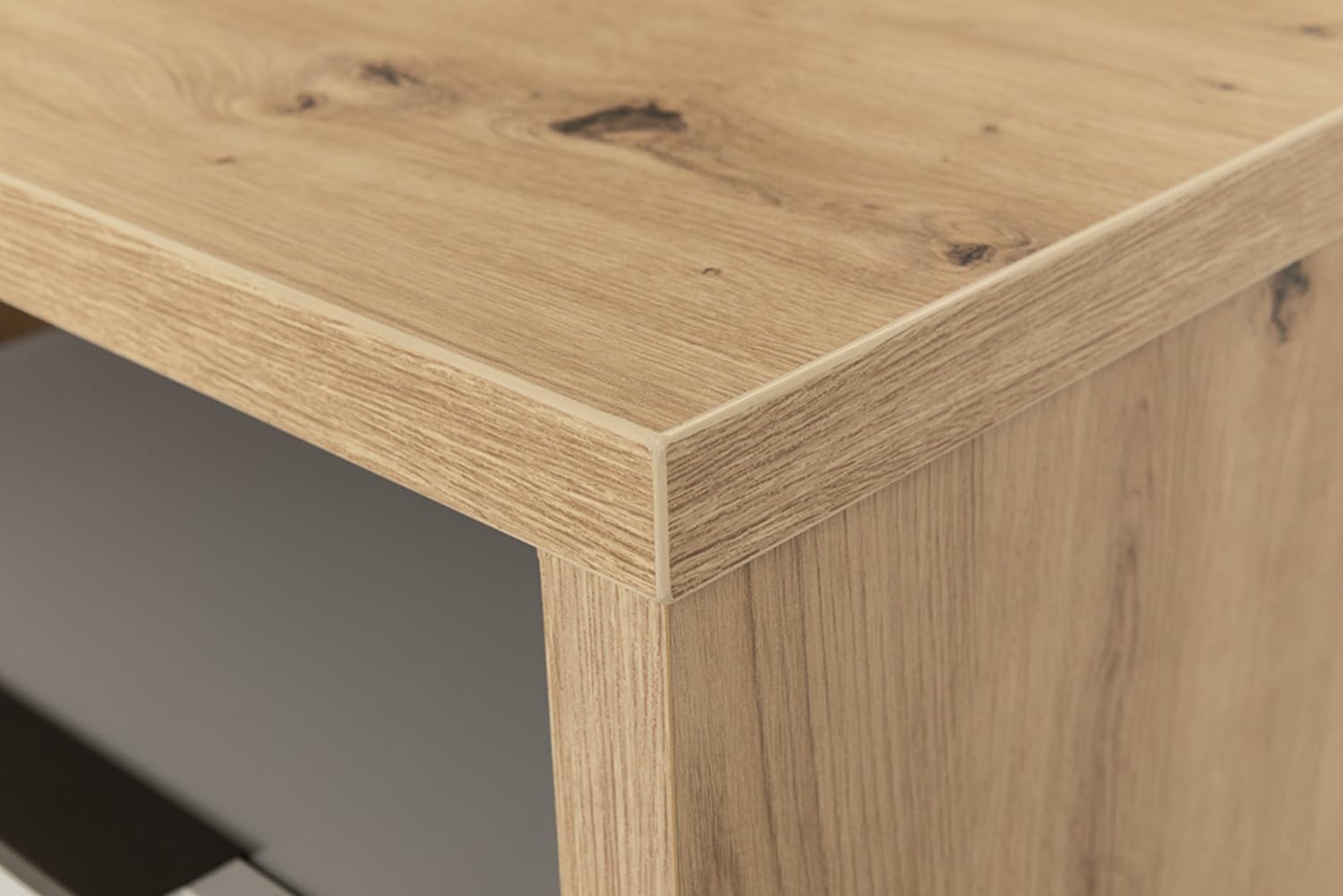 Composad Velata Comodino 1 Cassetto Rovere Grigio 52x41x40 cm