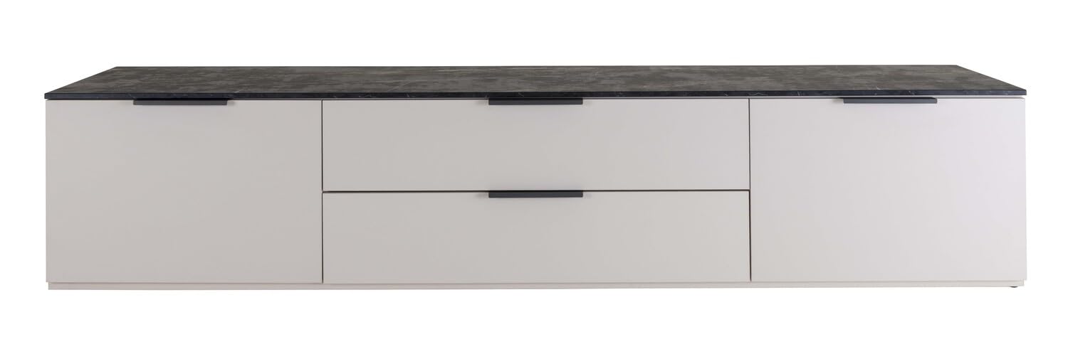Composad Brina mobile porta TV 200 cm cashmere marmo