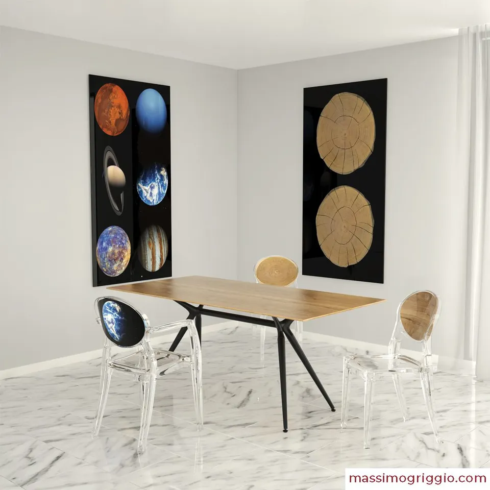 Massimo Griggio Quadris Tavolo personalizzabile moderno