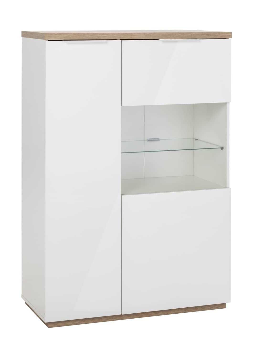 Composad Mundi soggiorno completo 4 mobili rovere miele