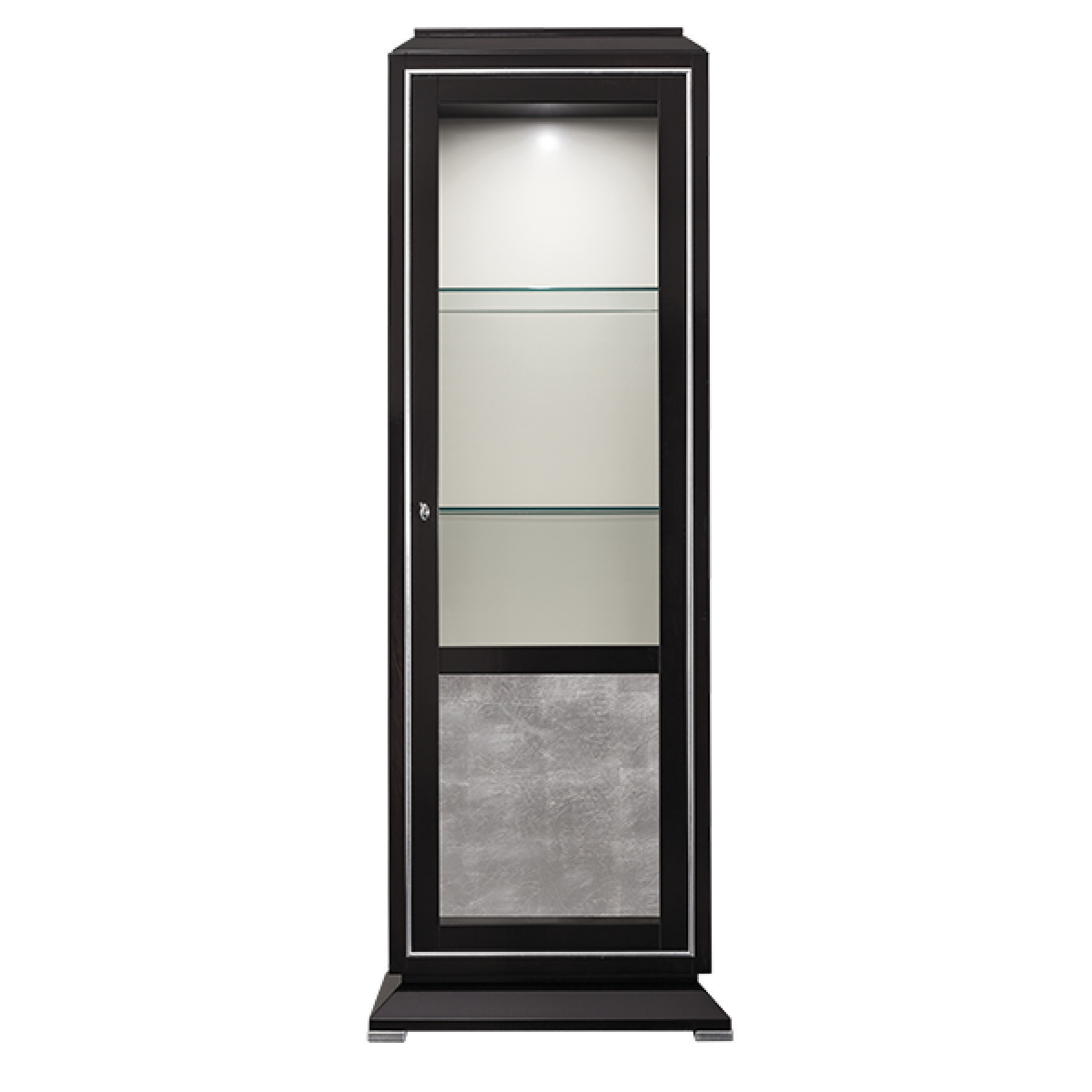 Decora D0220 vetrina 1 anta in vetro