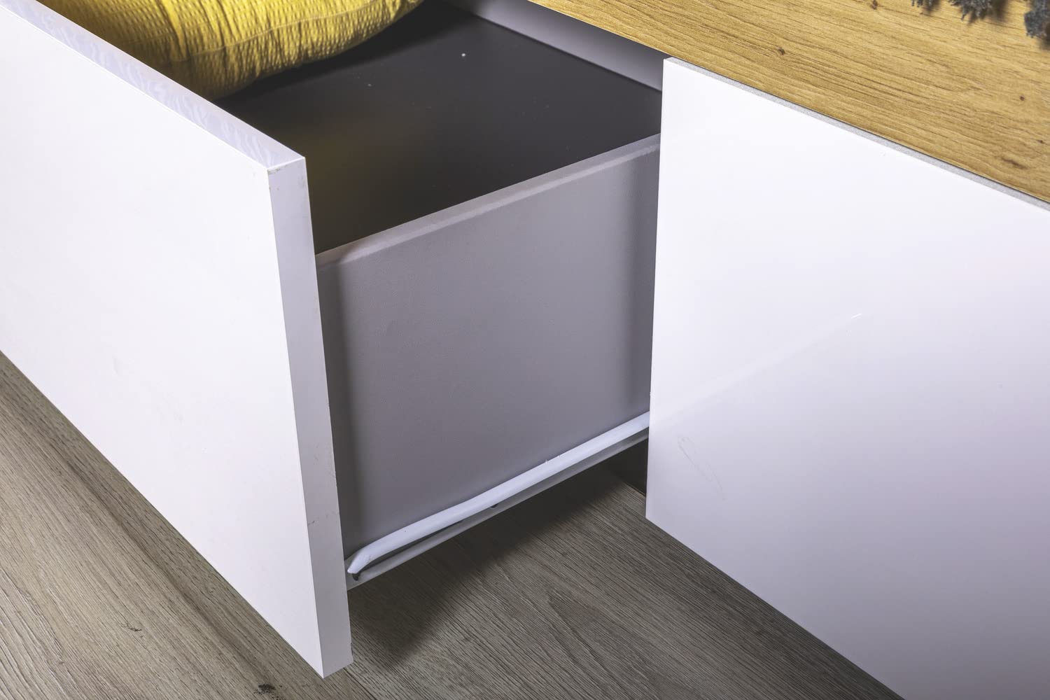 Composad Globo letto una piazza e mezza con 4 cassetti bianco