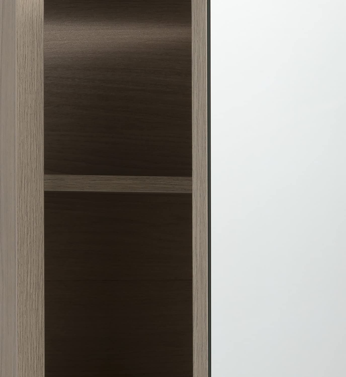 Composad Ladama specchiera bagno 3 ante rovere con luce