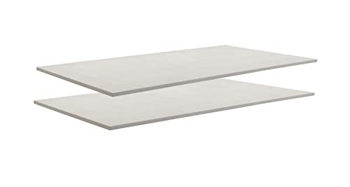 Composad Systema AR9004/AR9007/AR8997 ripiani armadio coppia bianchi