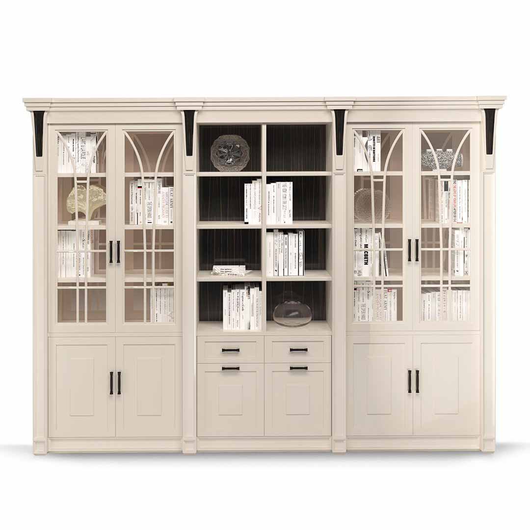 Minotti Collezioni Capri libreria soggiorno