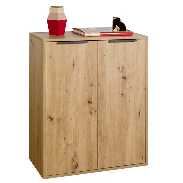Composad Espresso armadio basso 2 ante rovere oak 72 cm