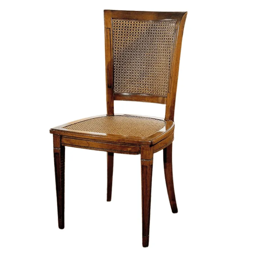 Epocantica Zaira Sedia Paglia Vienna Legno 50 cm
