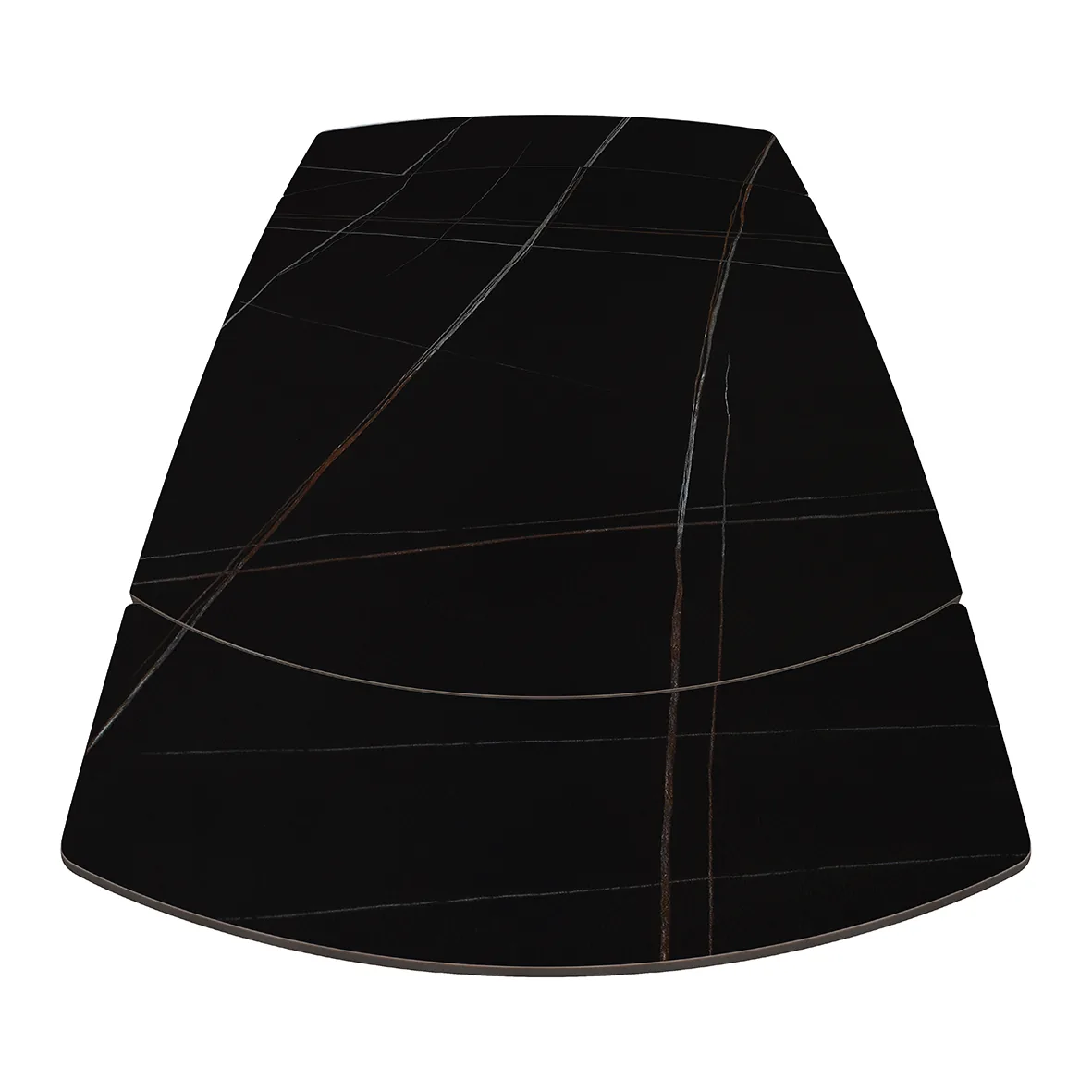 Epocantica Tavolo Ovale Allungabile Ceramica 140-200 Nero