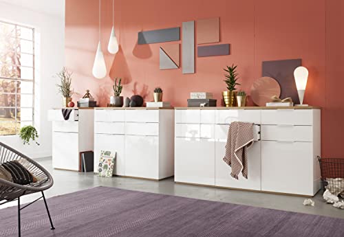 Composad Mundi credenza 60 cm rovere bianco