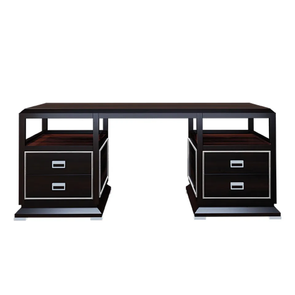LCI Decora D0422 scrivania metallo cromato