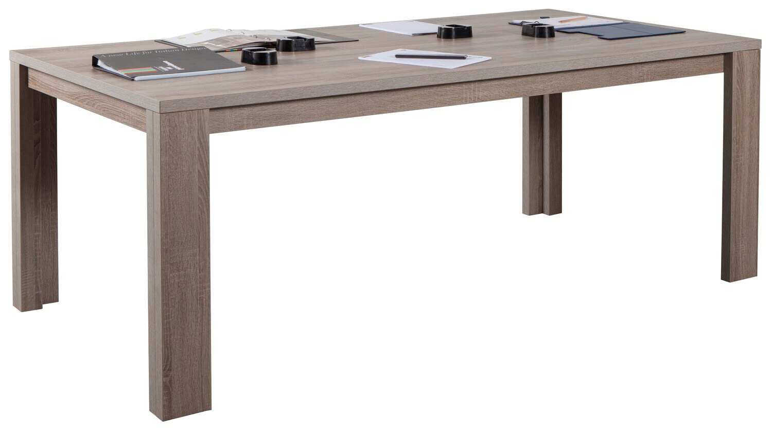 Composad Disegno Tavolo Fisso 8 Posti Rovere Sonoma 200 cm
