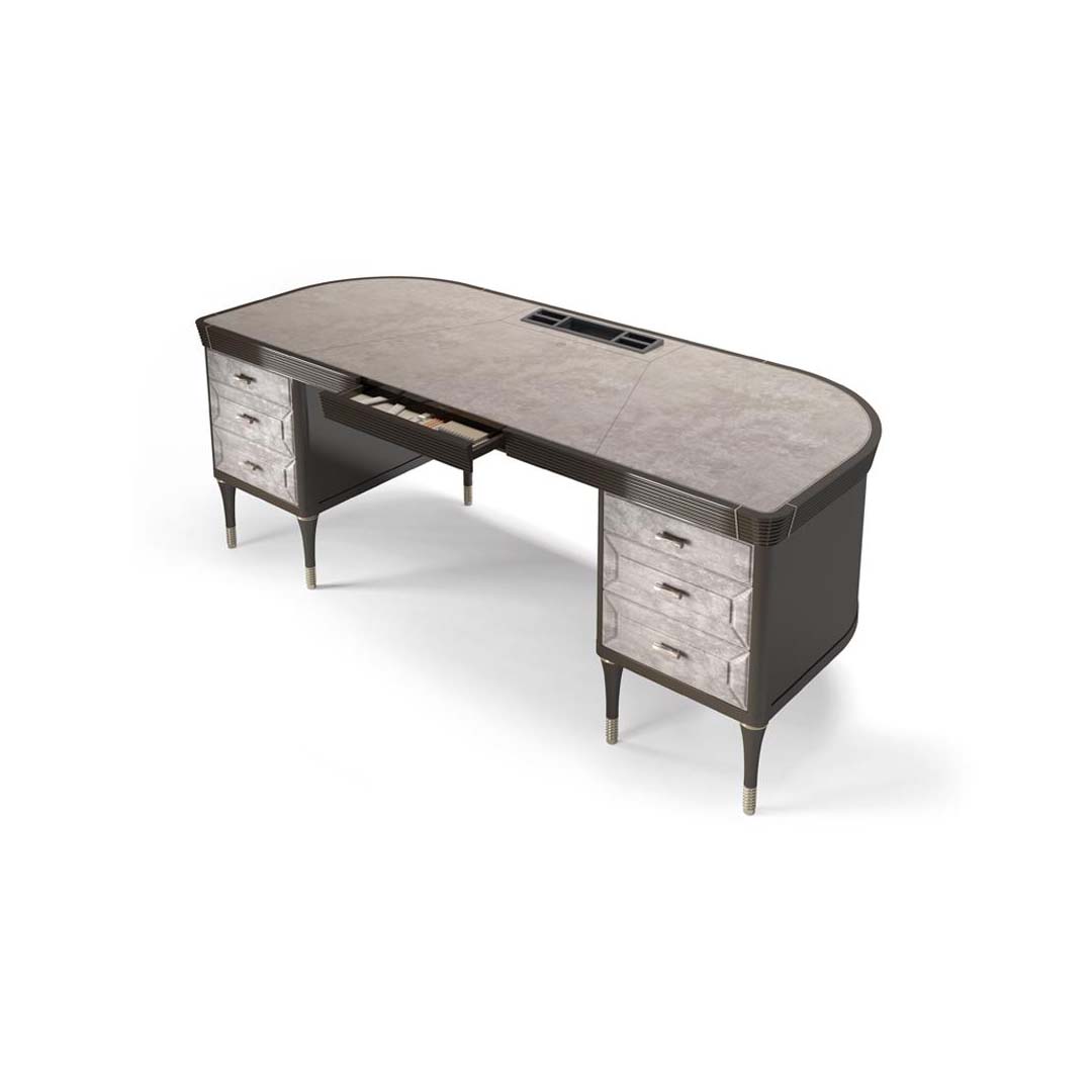 Minotti Collezioni Vanity scrivania quadrata
