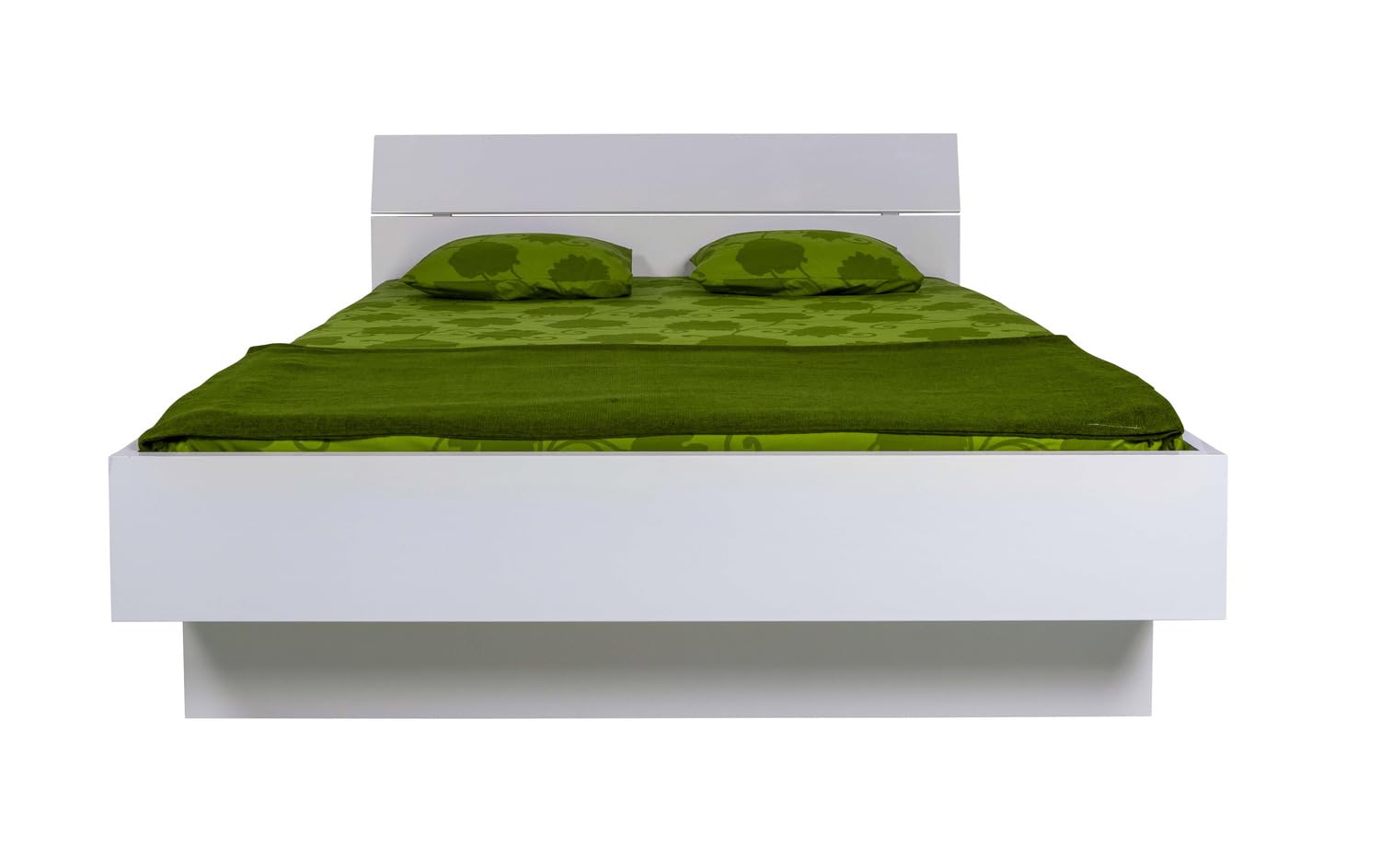 Composad Letto Francese 140x190 Bianco Laccato 145 cm
