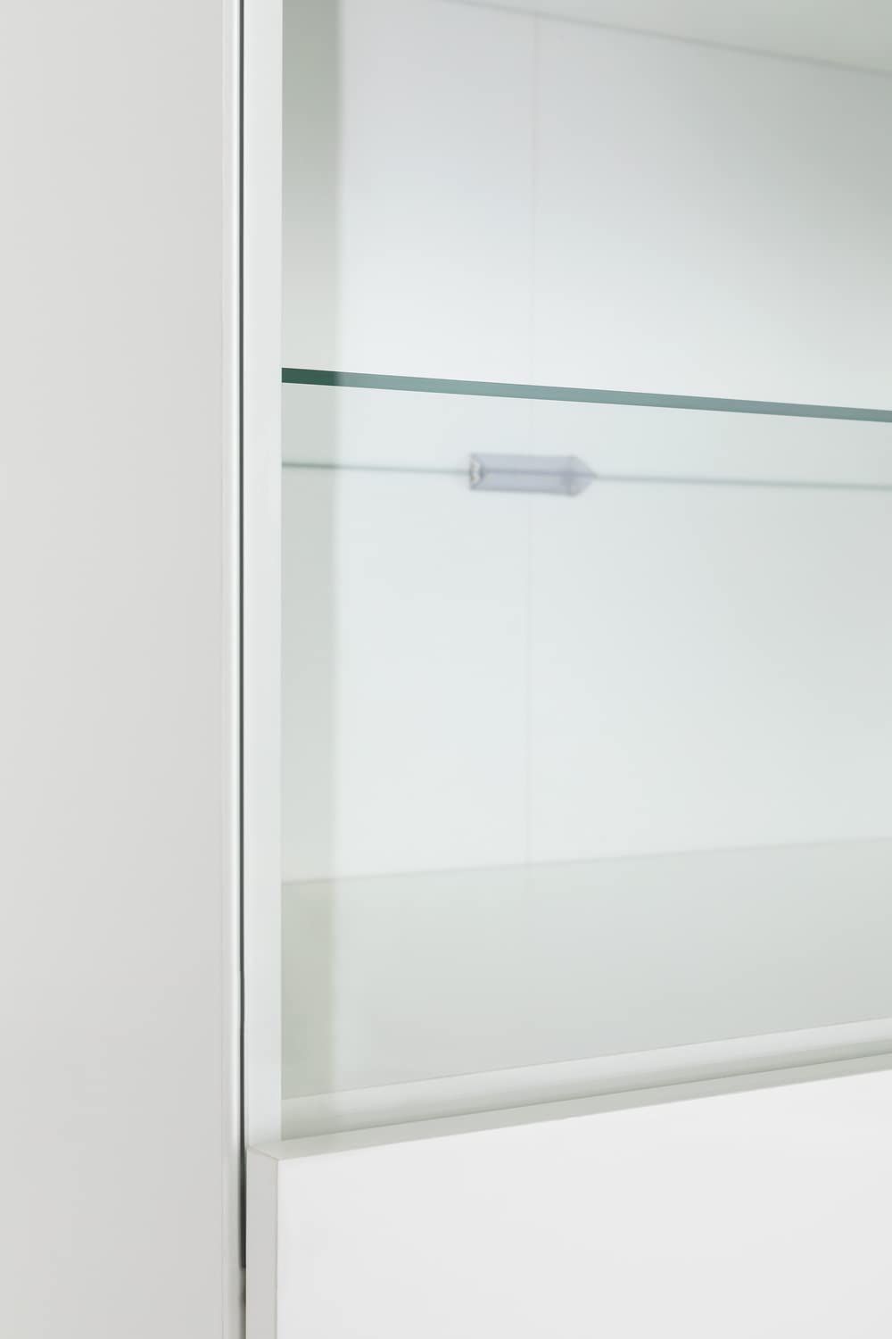 Composad Mundi Vetrina 2 Ante 70 Rovere Miele Bianco