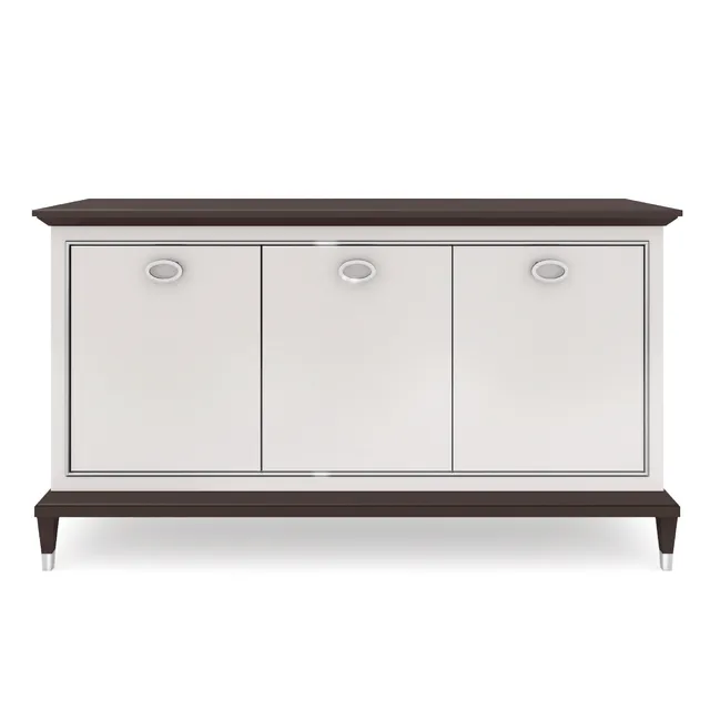LCI Decora P0217 credenza 3 ante cromo lucido
