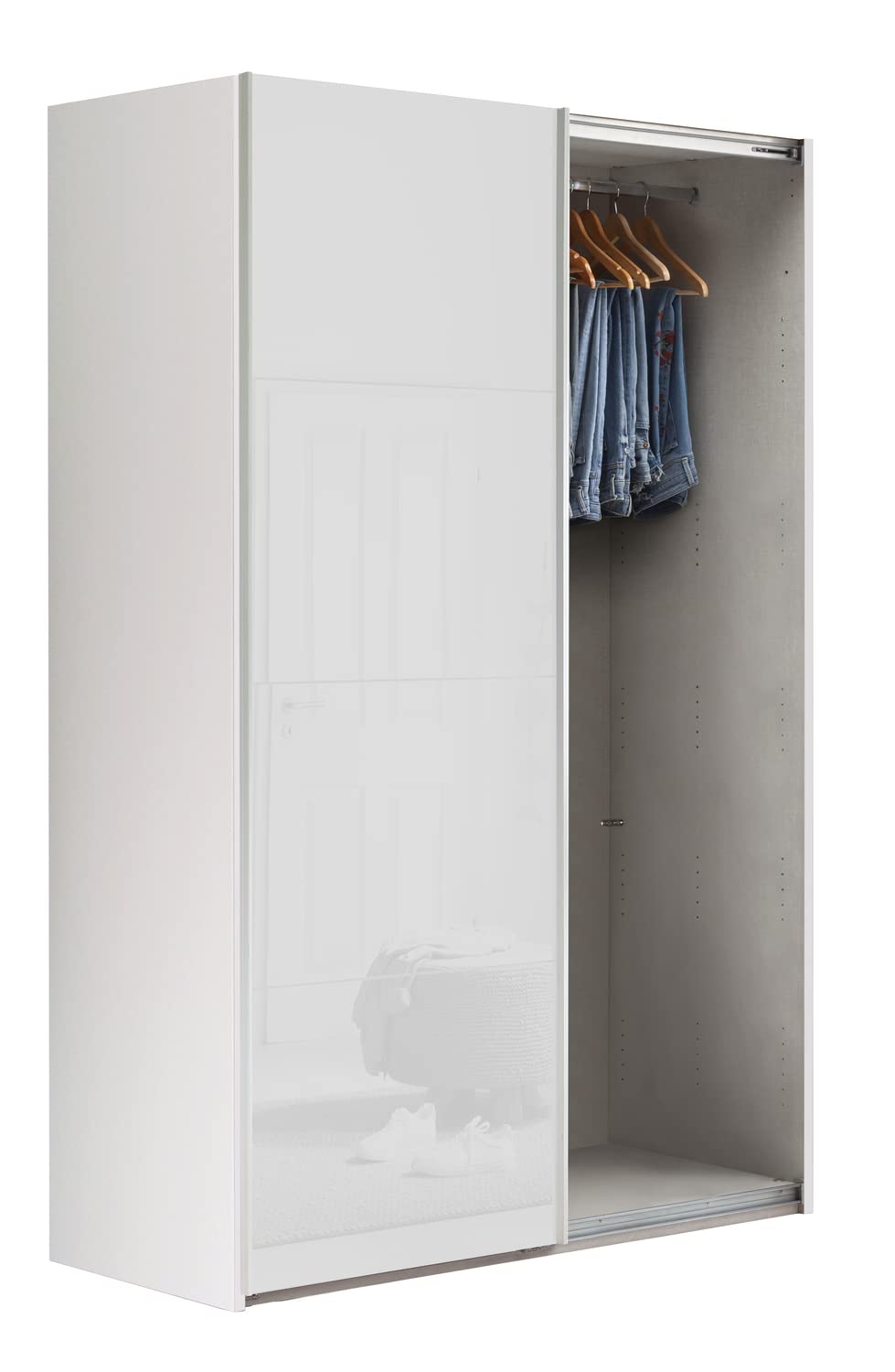 Composad Systema armadio 2 ante scorrevoli 150 cm rovere miele bianco