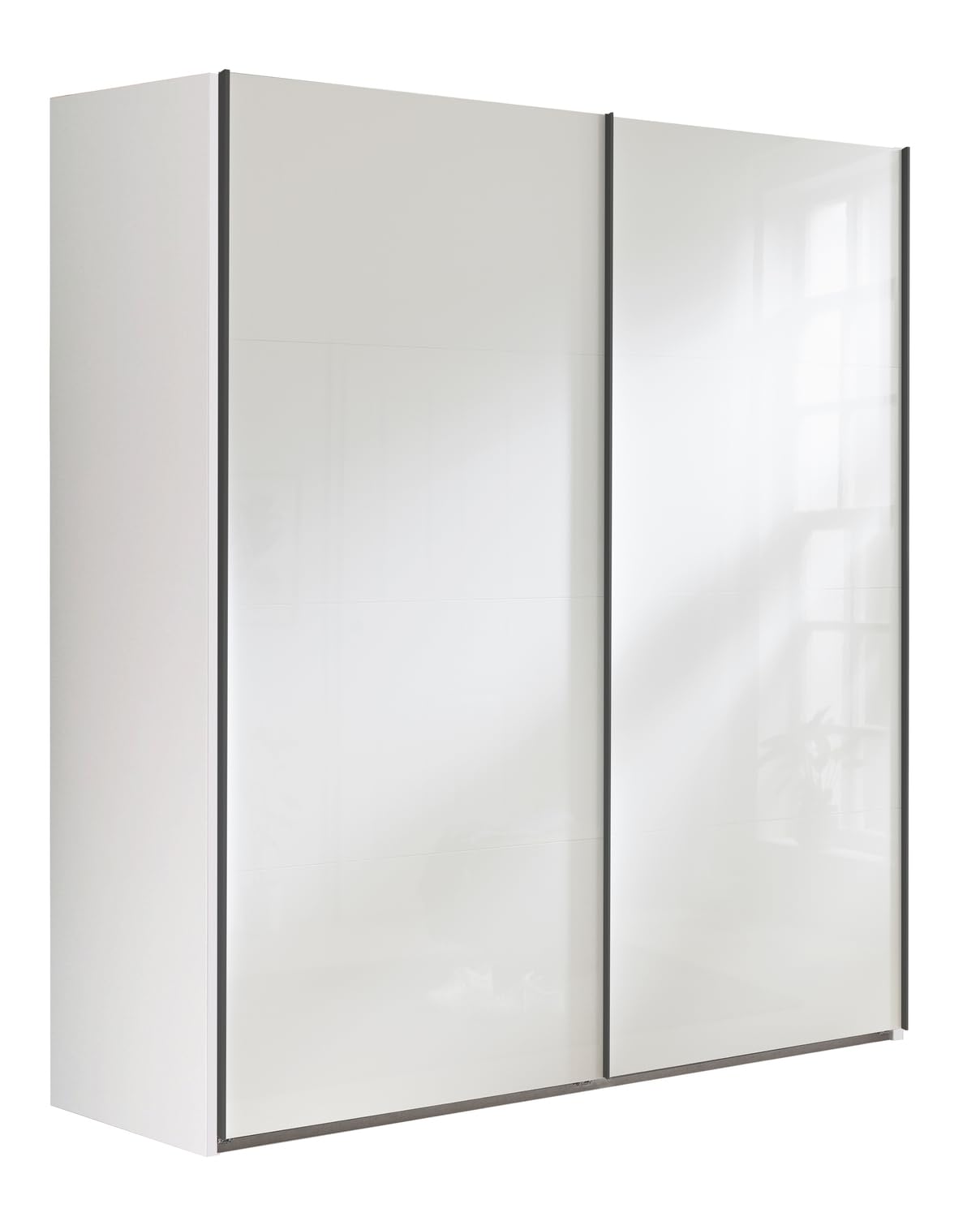 Composad Systema armadio 2 ante scorrevoli 200cm bianco laccato