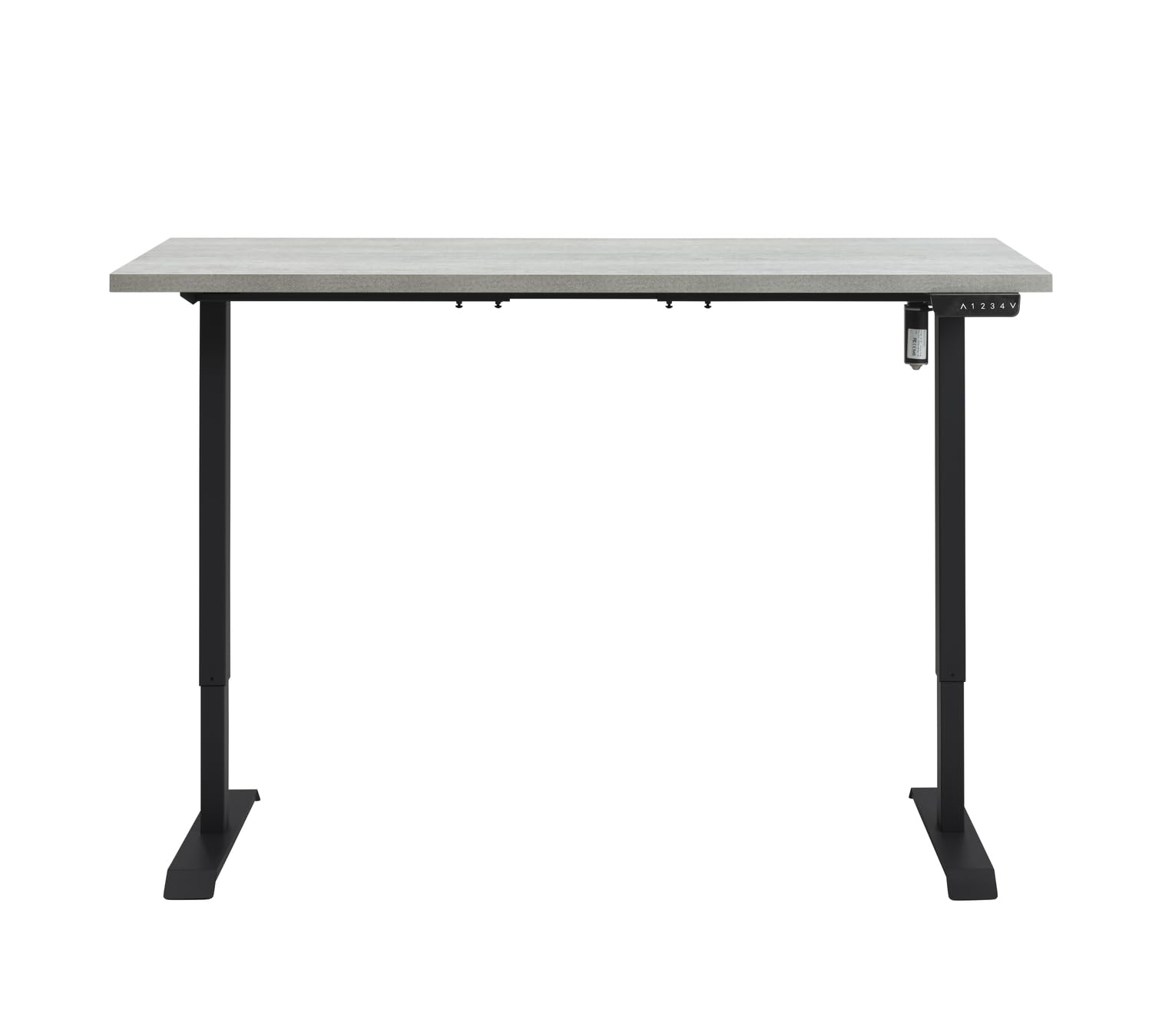 Composad Energia scrivania elettrica 150x69 cemento nero altezza regolabile