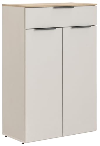 Composad Pronto 1 Cassetto 2 Ante mobile ufficio rovere mielato