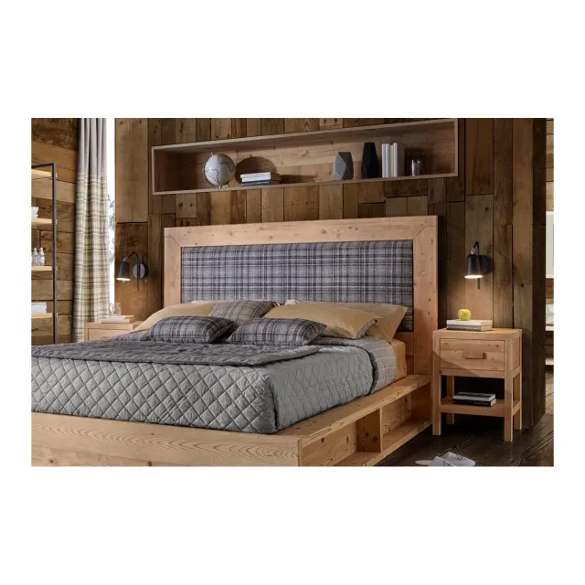 Epocantica Testata Letto Matrimoniale Legno Massello 205 Lucidata