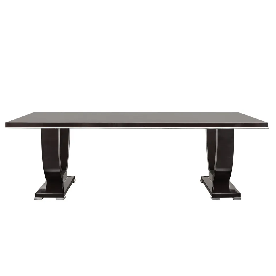 LCI Decora D0114S tavolo da pranzo cromo lucido
