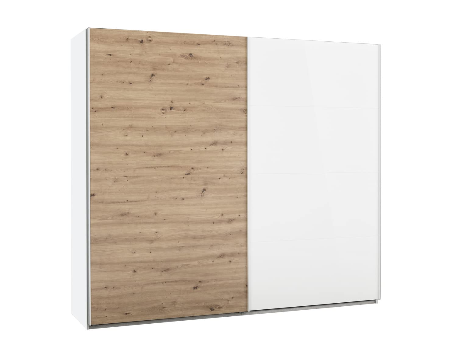 Composad Mundi camera da letto completa 6 mobili rovere bianco