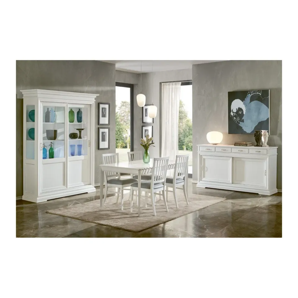 Epocantica tavolo allungabile legno 160-200 classico