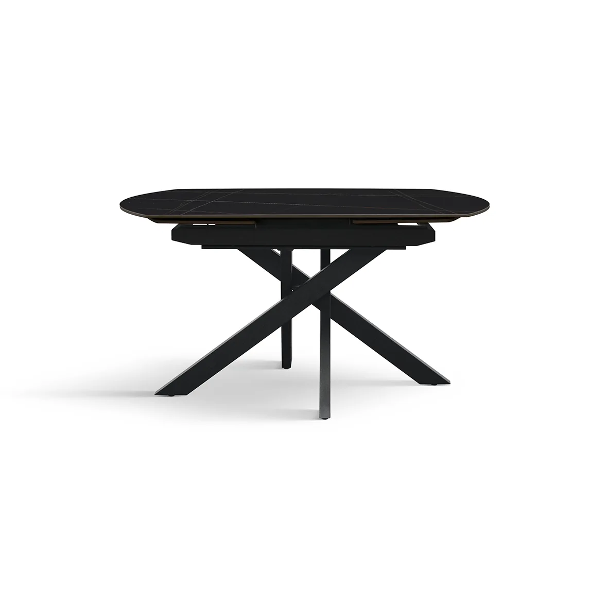 Epocantica Tavolo Ovale Allungabile Ceramica 140-200 Nero