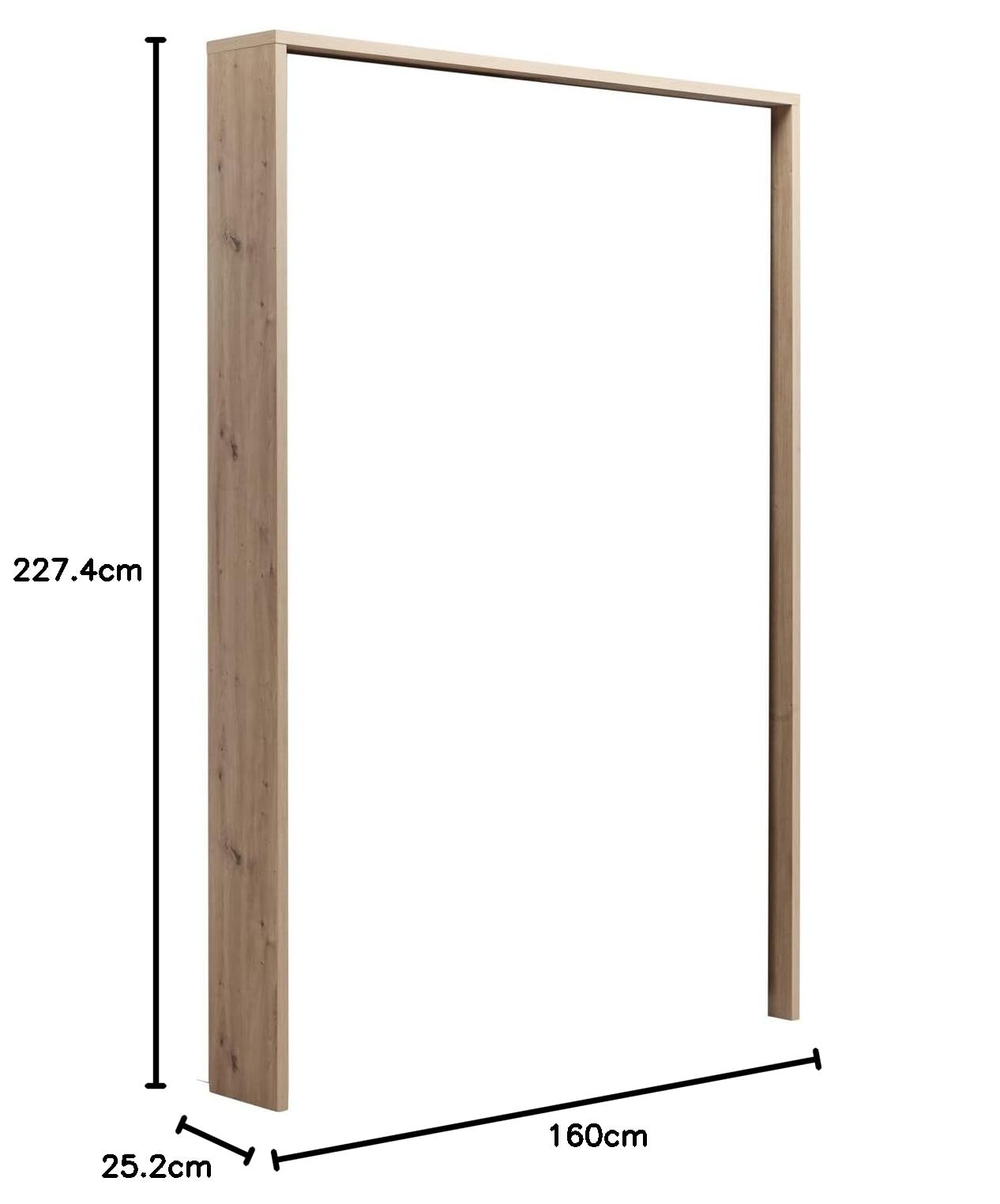 Composad Systema Cornice Armadio AR8994 Rovere Mielato