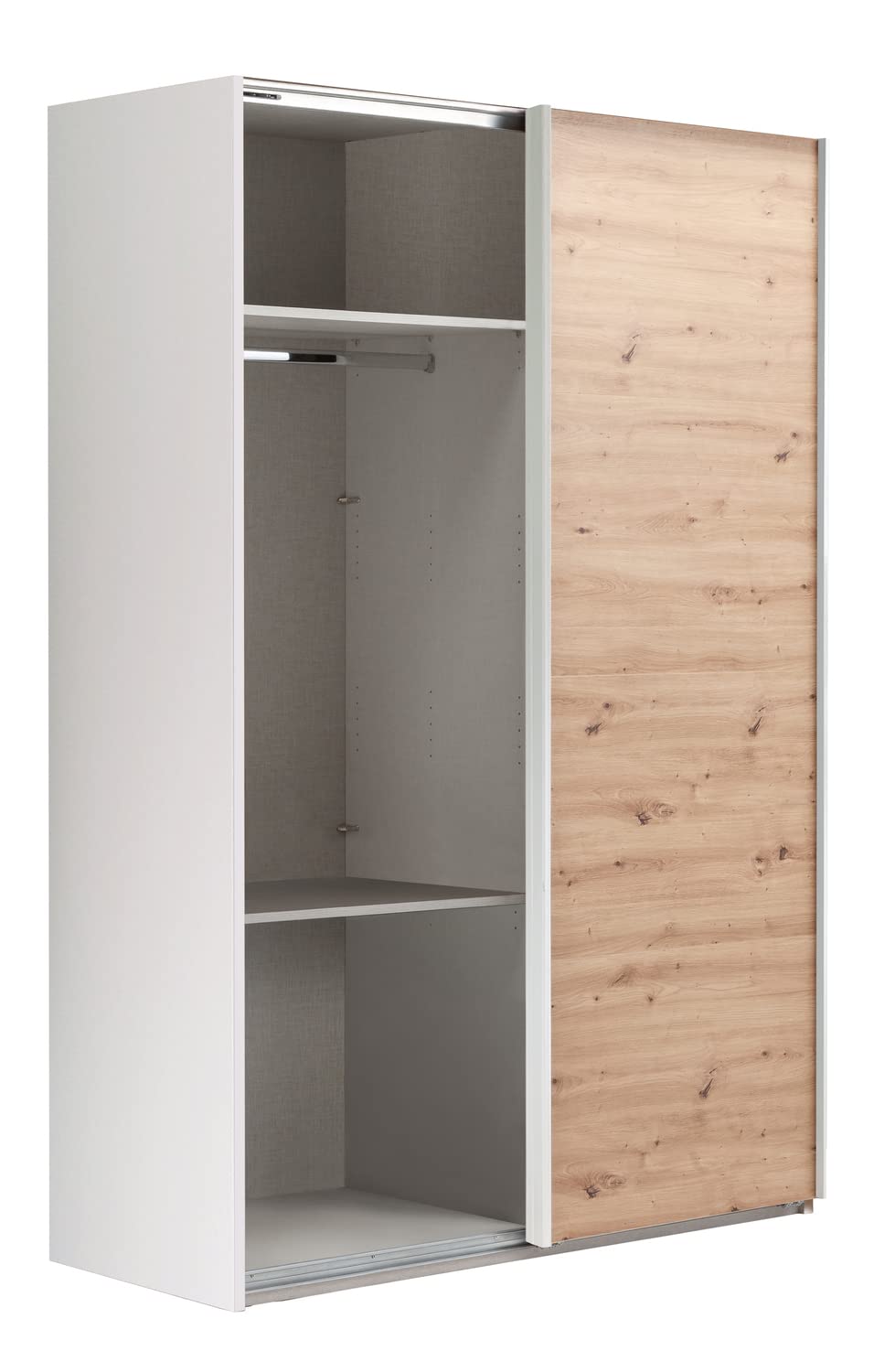 Composad Systema armadio 2 ante scorrevoli 150 cm rovere miele bianco
