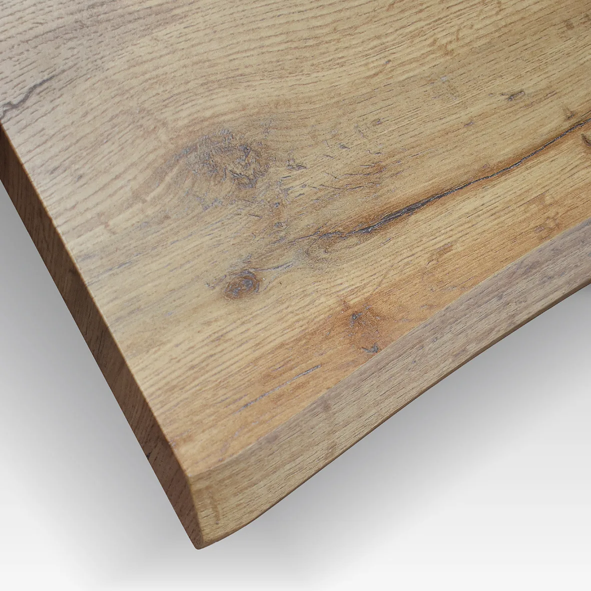 EPOCANTICA Rovere Tavolo Fisso 160x90 Gambe Metallo Nero
