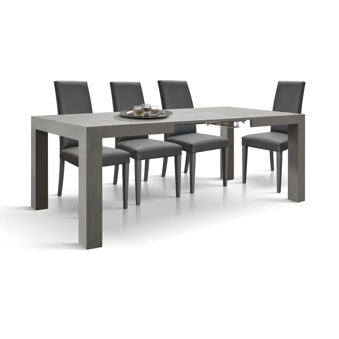 Epocantica Tavolo Allungabile Effetto Cemento 140-220 cm
