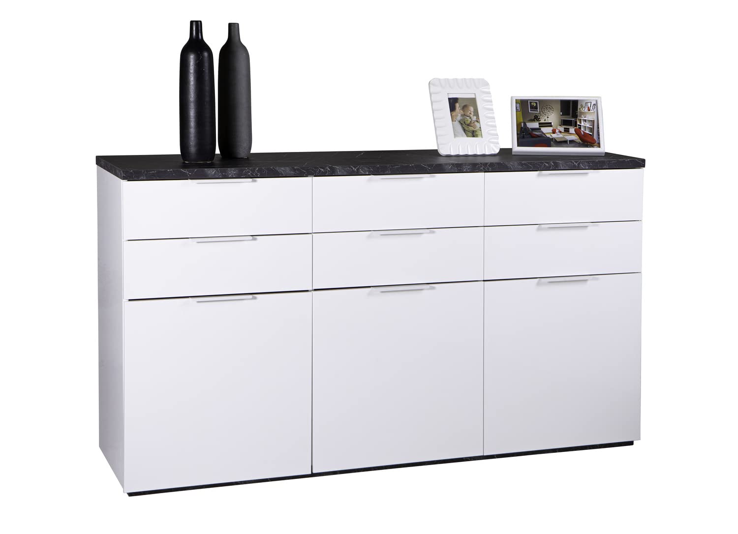Composad Mundi Ingresso 2 Mobili Marmo Zebra Bianco