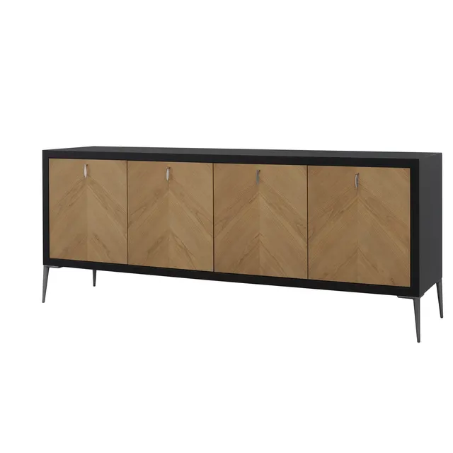 LCI Decora MR203 credenza 4 porte legno